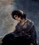 Francisco de Goya Milchmadchen von Bordeaux oil painting reproduction